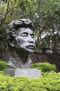 Statue of famous chinese writer lu xun Royalty Free Stock Photo